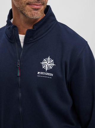 REDGREEN MEN Filip Kompas Sweatshirt Sweatshirt A - Blue