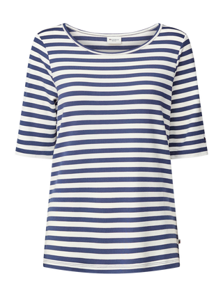 REDGREEN WOMAN Hedy Short Sleeve T-shirt Short Sleeve Tee 168 Navy Stripe