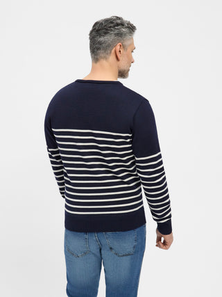 REDGREEN Jan Knit 168 Navy Stripe