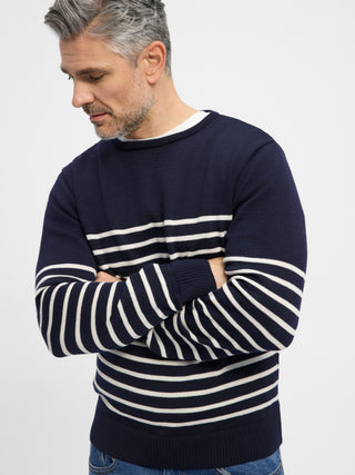 REDGREEN Jan Knit 168 Navy Stripe