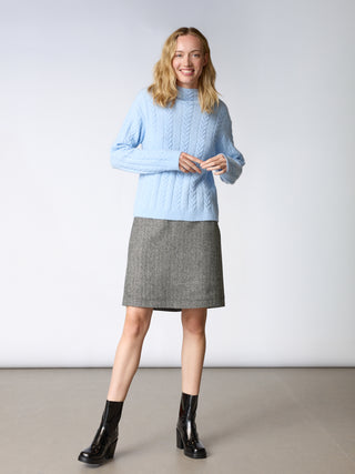 REDGREEN WOMAN Jasmin Knit 462 Light Blue melange