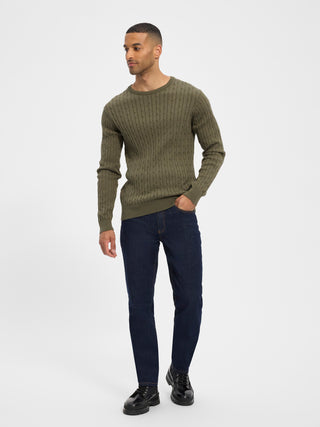 REDGREEN Jorn Knit 4781 Army Melange