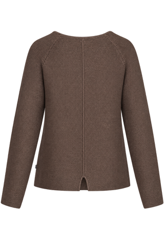REDGREEN WOMAN Julia Knit Knit 429 Dark Brown Melange