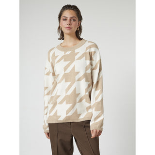 REDGREEN WOMAN Kalinka Knit 326 Light Brown Pattern