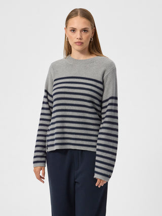 REDGREEN WOMAN Karoline Knit Knit 113 Grey Stripe