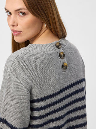 REDGREEN WOMAN Karoline Knit Knit 113 Grey Stripe