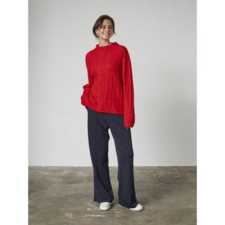 REDGREEN WOMAN RG_Katey Knit 444 Red Melange