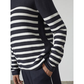 REDGREEN WOMAN Kathrine Knit 121 Ecru Stripe