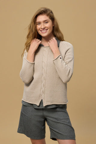 REDGREEN WOMAN Kendal Cable Knit Knit 023 Sand