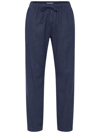 REDGREEN MARCUS LINEN PANTS Pants 0682 NAVY
