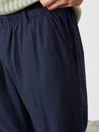 REDGREEN MARCUS LINEN PANTS Pants 0682 NAVY