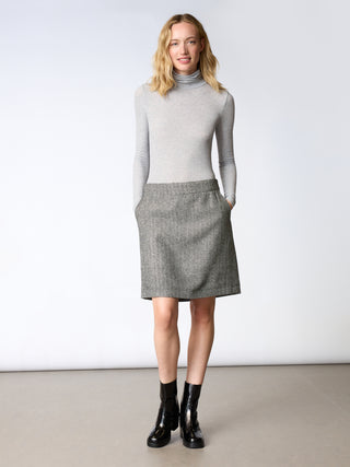 REDGREEN WOMAN Nala Skirts 399 Black Pattern