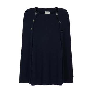REDGREEN WOMAN Noemi Knit Cape Knit 068 Navy