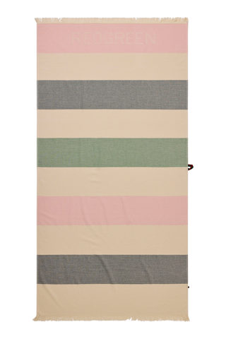 REDGREEN WOMAN Rea Towel Towel 141 Rose Stripe