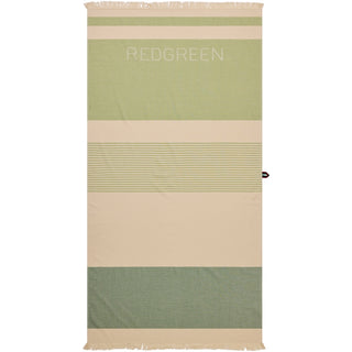 REDGREEN WOMAN Regitze Towel Towel 170 Green Pastel Stripe