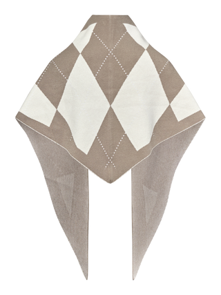 REDGREEN WOMAN Rihanna Scarf 321 Ecru Pattern