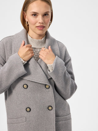 REDGREEN WOMAN Senta Coat Jackets and Coats 413 Light Grey melange