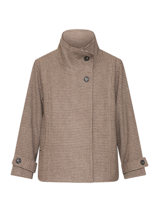 REDGREEN WOMAN Sitta Checked Jackets and Coats 229 Dark Brown Check