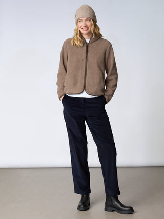 REDGREEN WOMAN Sky Fleece 025 Dark Sand