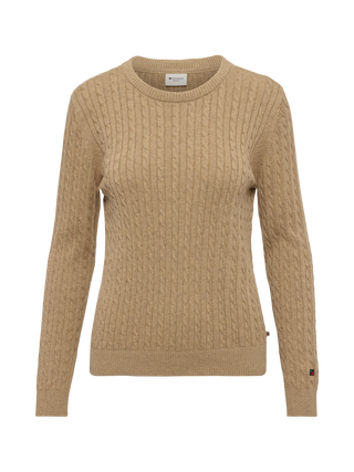 REDGREEN WOMAN Susan Cable Knit Knit 423 Sand Melange