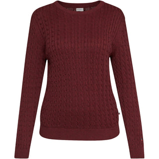 REDGREEN WOMAN Susan Cable Knit Knit Bordeaux