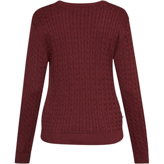 REDGREEN WOMAN Susan Cable Knit Knit Bordeaux