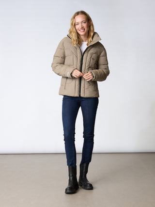 REDGREEN WOMAN Sylvia Jackets and Coats 025 Dark Sand