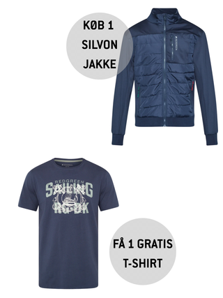 Køb 1 Silvon jakke - Få 1 GRATIS T-shirt (værdi 199,-)